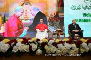 Rencontre avec les autorités, la société civile et le corps diplomatique, 13 avril 2026 © Vatican Media 