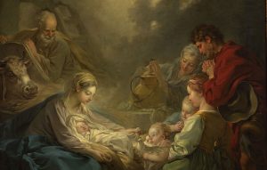 François Boucher, La Lumière du monde (détail), 1750, Musée des Beaux Arts de Lyon, © Alain Basset