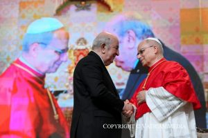 Rencontre avec les autorités, la société civile et le corps diplomatique, 13 avril 2026 © Vatican Media 