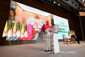 Rencontre avec les autorités, la société civile et le corps diplomatique, 13 avril 2026 © Vatican Media 