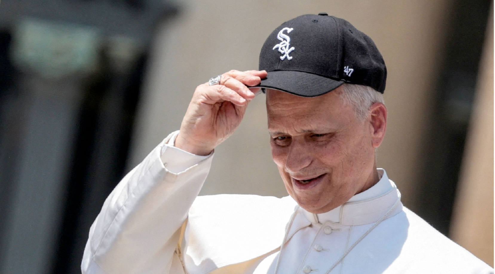 Léon XIV n'était pas seulement américain, mais aussi un supporter de longue date des Chicago White Sox © National Catholic Reporter