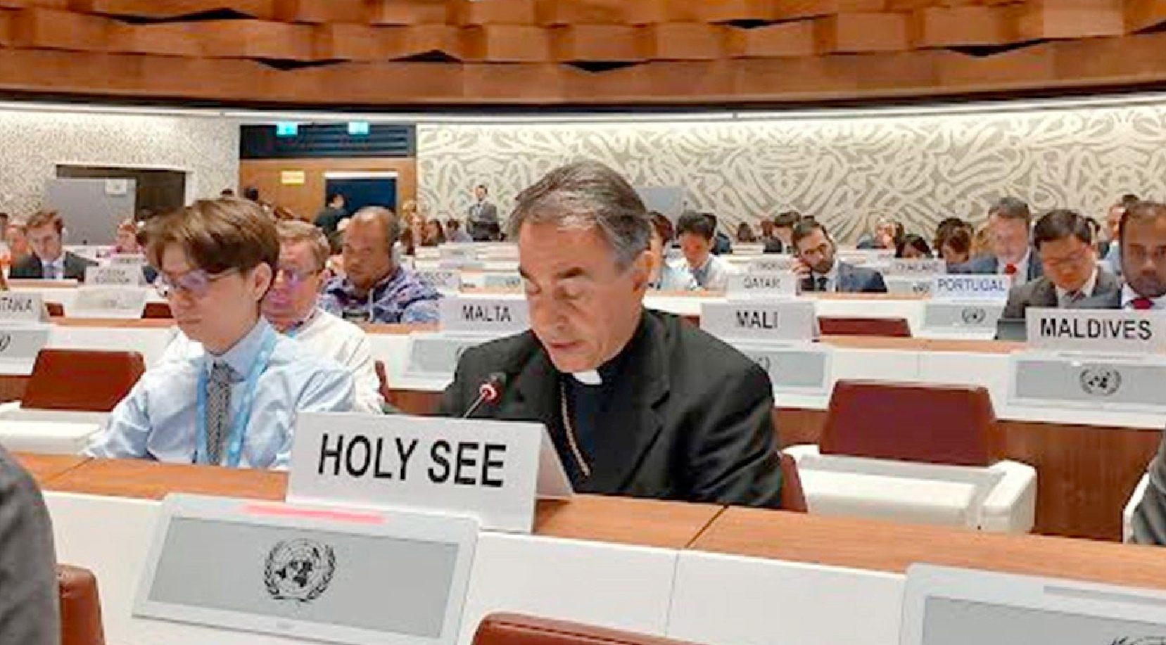 Monseigneur Ettore Balestrero, observateur permanent du Saint-Siège auprès des Nations Unies ©VaticanNews