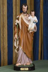 Saint Joseph, Cadeau du Saint-Père remis à l'orphelinat de Ngul Zamba 