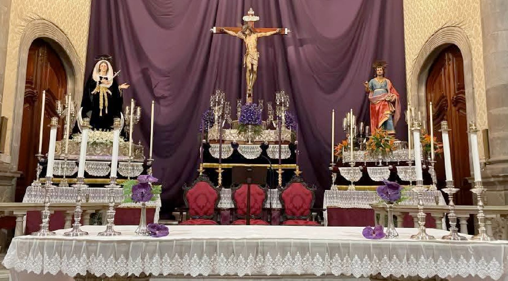 Voiler la croix Carême