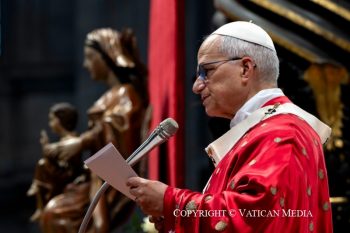 Homélie du Pape Léon XIV lors de la messe de Pentecôte, 24 mai 2026 © Vatican Media