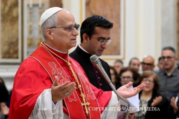 Discours du pape Léon XIV lors de la visite pastorale à Acerra mai, 23 mai 2026 © Vatican Media