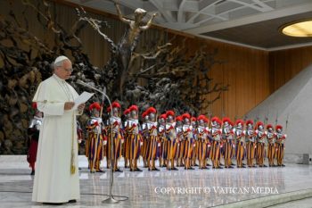 Prestation de serment des nouvelles recrues de la Garde Suisse Pontificale, 6 mai 2026 © Vatican Media