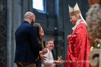 Homélie du Pape Léon XIV lors de la messe de Pentecôte, 24 mai 2026 © Vatican Media
