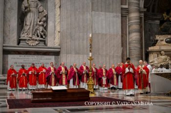 HOMÉLIE DU PAPE LÉON XIV lors des OBSÈQUES DU CARDINAL PAUL EMIL TSCHERRIG, 15 mai 2026 © Vatican Media