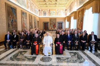 Discours du pape Léon XIV à une délégation de la « Catholic Extension Society », 18 mai 2026 © Vatican Media
