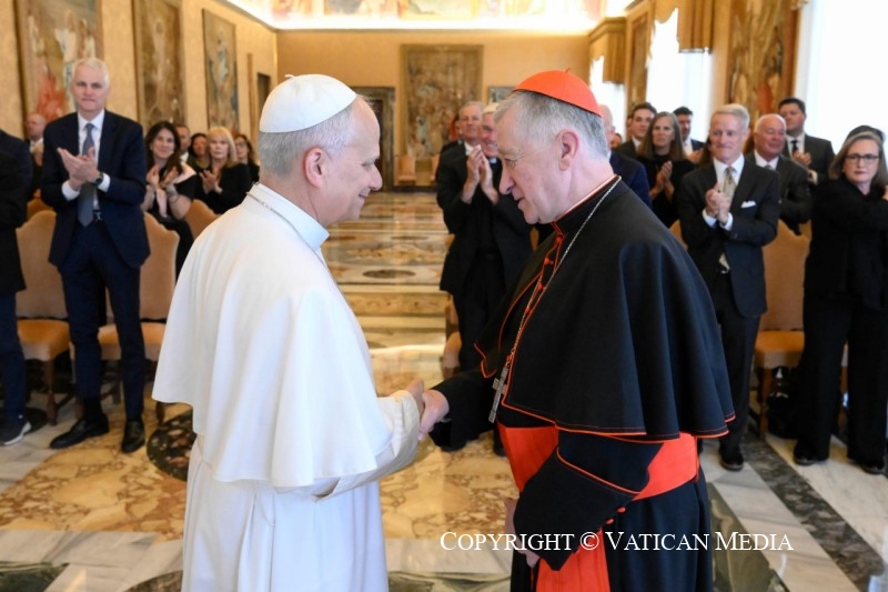 Discours du pape Léon XIV à une délégation de la « Catholic Extension Society », 18 mai 2026 © Vatican Media