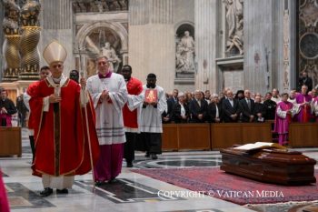HOMÉLIE DU PAPE LÉON XIV lors des OBSÈQUES DU CARDINAL PAUL EMIL TSCHERRIG, 15 mai 2026 © Vatican Media