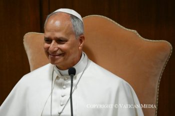 Discours du pape Léon XIV aux évêques de la Conférence épiscopale italienne, 28 mai 2026 © Vatican Media 