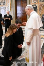 Discours du pape Léon XIV aux membres de l'Intergroupe « Démographie » du Parlement européen, 25 mai 2026 © Vatican Media 