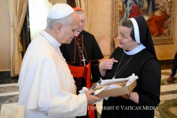 Discours du pape Léon XIV à une délégation de la « Catholic Extension Society », 18 mai 2026 © Vatican Media
