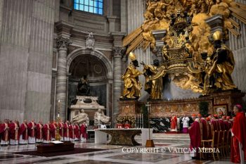 HOMÉLIE DU PAPE LÉON XIV lors des OBSÈQUES DU CARDINAL PAUL EMIL TSCHERRIG, 15 mai 2026 © Vatican Media