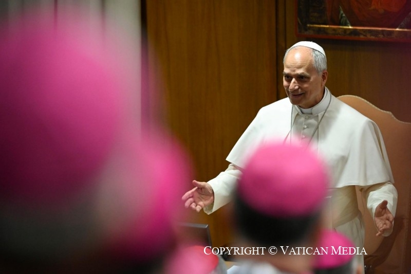 Discours du pape Léon XIV aux évêques de la Conférence épiscopale italienne, 28 mai 2026 © Vatican Media