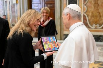 Discours du pape Léon XIV aux membres de l'Intergroupe « Démographie » du Parlement européen, 25 mai 2026 © Vatican Media 