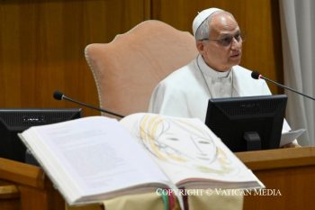 Discours du pape Léon XIV aux évêques de la Conférence épiscopale italienne, 28 mai 2026 © Vatican Media 