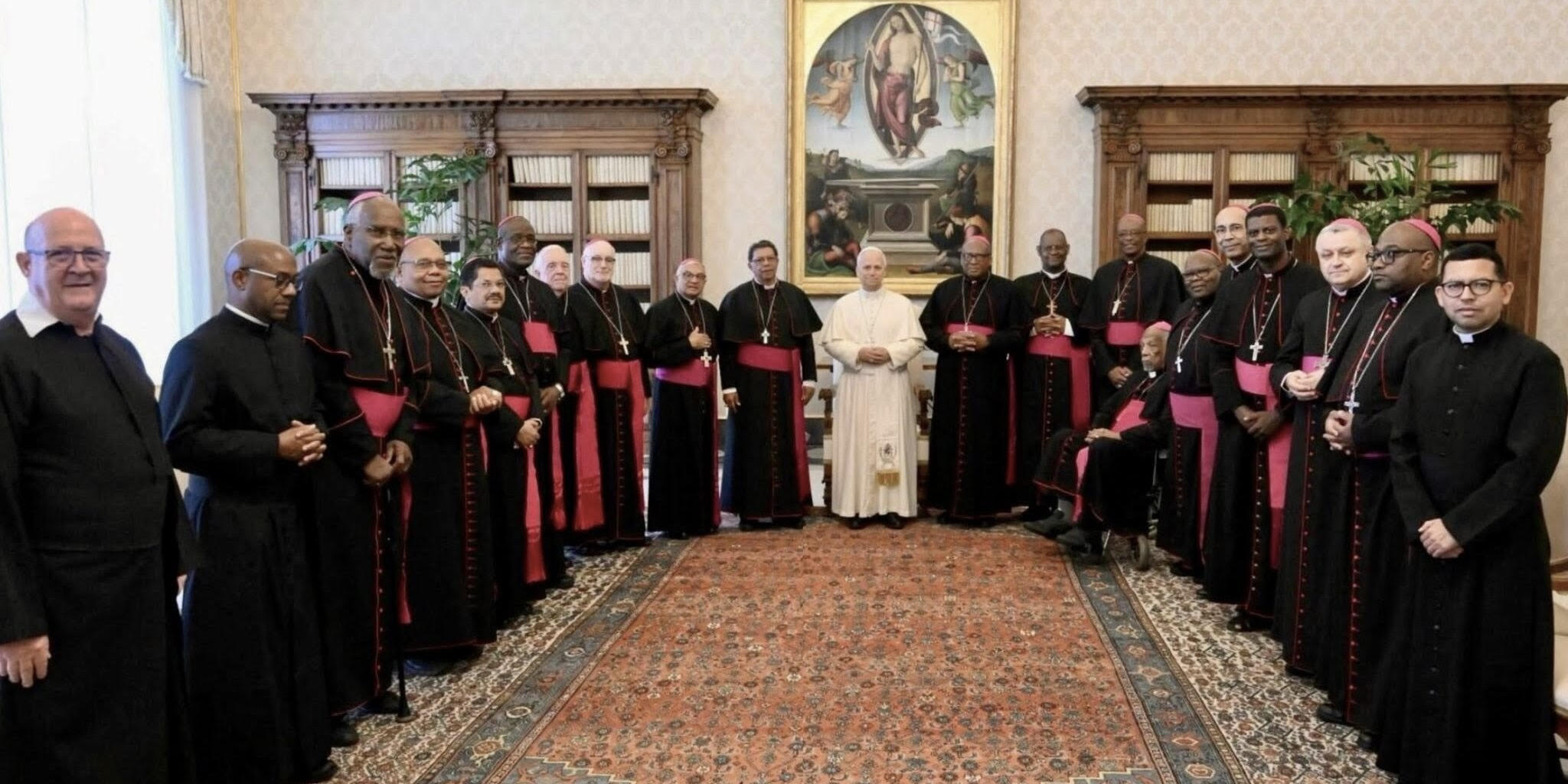 Audience des évêques antillais avec le pape le 30 avril 2026 © aecbishops.org