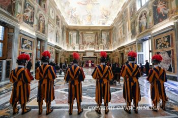 Présentation des lettres de créances des ambassadeurs le 21 mai 2026 © Vatican Media