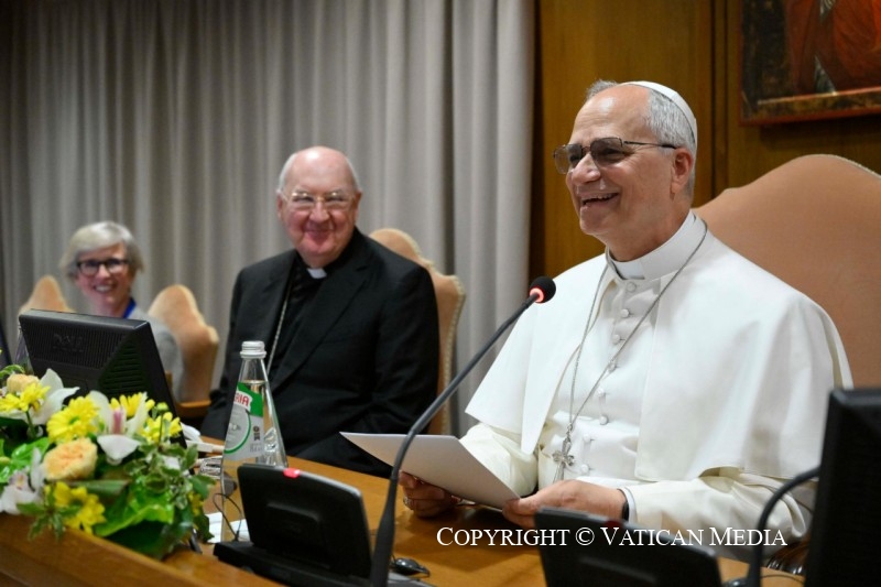 Discours du pape aux participants à la réunion avec les associations de fidèles et mouvements ecclésiaux le 21 mai 2026 © Vatican Media
