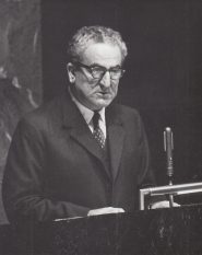 Dr. Charles Malik, politicien libanais chrétien, co-auteur de la Déclaration universelle des Droits de l’homme (1948) © Wikimedia
