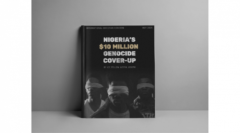 Le rapport « La dissimulation du génocide au Nigeria pour 10 millions de dollars » révèle comment le pouvoir, la politique et la propagande alimentent une catastrophe humanitaire. Photo : Persecution.org