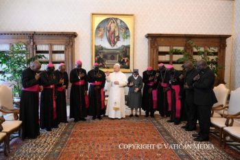 Discours du pape Léon XIV Au Conseil d'administration de la Fondation Jean-Paul II pour le Sahel, 9 mai 2026 © Vatican Media