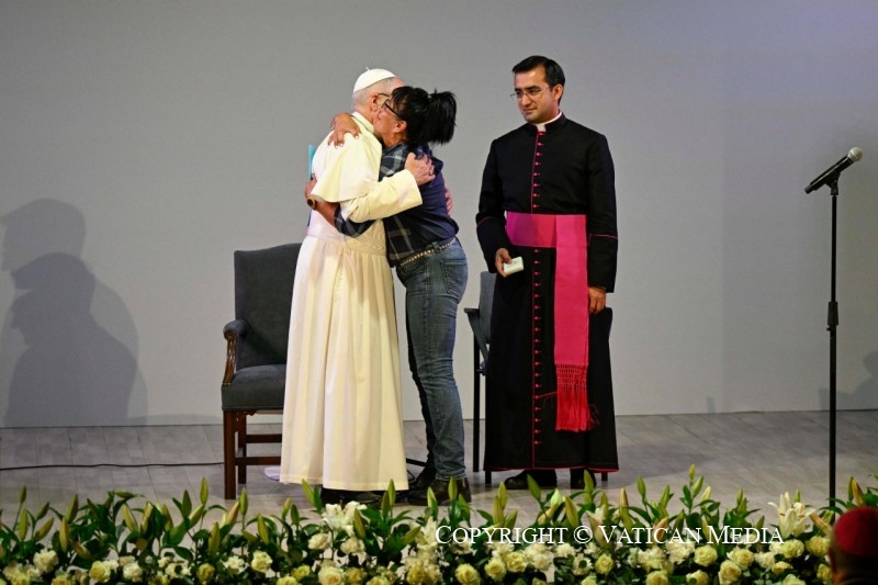 Visite au Centre pénitentiaire « Brians 1 », 10 juin 2026 © Vatican Media