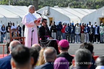 Rencontre avec les migrants, 12 juin 2026 © Vatican Media  