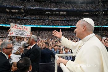 Rencontre avec la communauté diocésaine, 8 juin 2026 © Vatican Media 