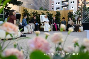 Veillée de prière avec les jeunes, 6 juin 2026 © Vatican Media
