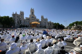 Messe à la Plaza de Cibeles, Madrid, 7 juin 2026 © Vatican Media
