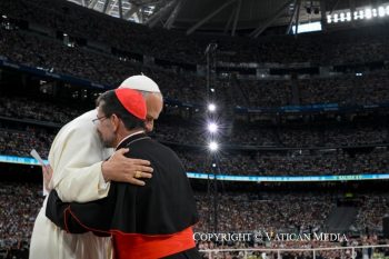 Rencontre avec la communauté diocésaine, 8 juin 2026 © Vatican Media 