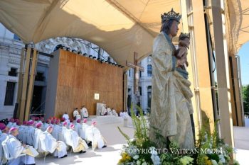 Messe à la Plaza de Cibeles, Madrid, 7 juin 2026 © Vatican Media
