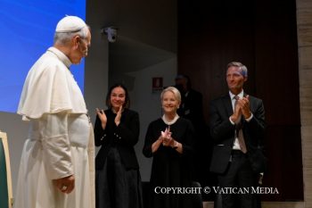 Visite du pape Léon XIV au siège du Programme Alimentaire Mondial (PAM), 22 juin 2026 © Vatican Media 