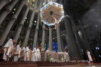 Messe en la basilique de la Sagrada Família (Barcelone), 10 juin 2026 © Vatican Media  