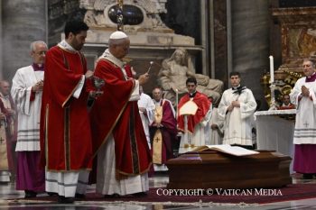 Chapelle papale pour les obsèques du Card. Camillo Ruini, 18 juin 2026 © Vatican media