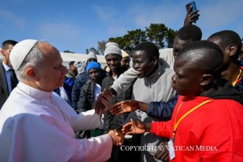 Rencontre avec les migrants, 12 juin 2026 © Vatican Media 