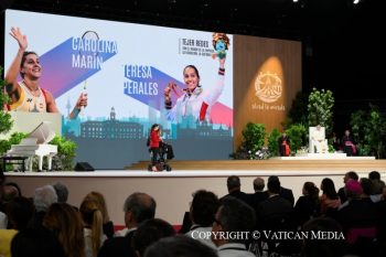 Discours du pape Léon XIV lors de la rencontre « Tisser des réseaux avec le monde de la culture, de l’art, de l’économie et du sport » le 7 juin 2026 © Vatican Media 