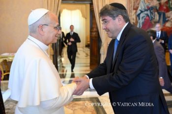 Discours du Pape Léon XIV à la délégation de la « United Jewish Appeal Federation of New York » juin 2026 © Vatican Media 