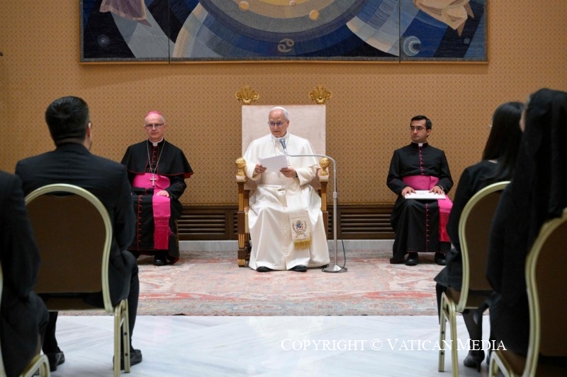 Discours du pape Léon XIV au Centro de Investigación y Formación de Protección al Menor (CEPROME), 17 juin 2026 © VATICAN MEDIA
