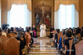 Discours du pape Léon XIV aux membres de la Fondation Jérôme Lejeune, 22 juin 2026 © Vatican Media 