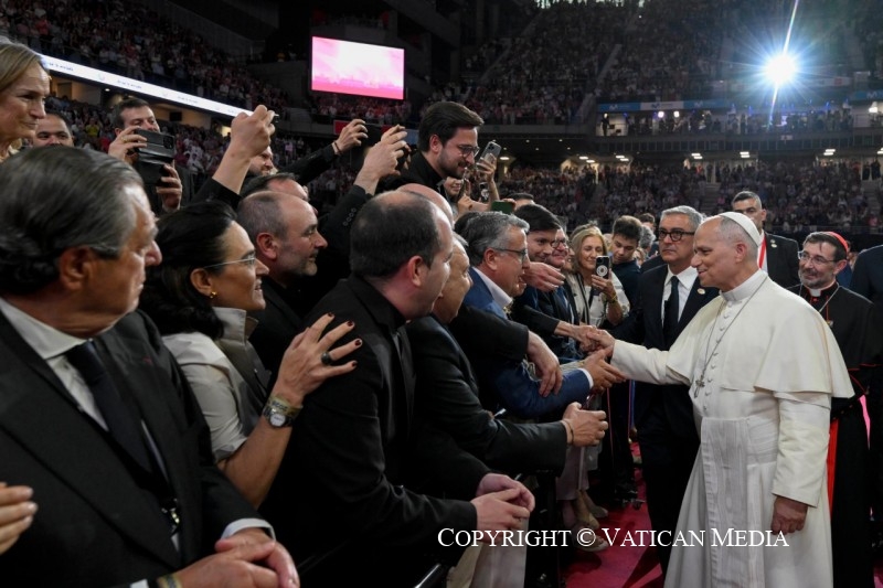 Discours du pape Léon XIV lors de la rencontre « Tisser des réseaux avec le monde de la culture, de l’art, de l’économie et du sport » le 7 juin 2026 © Vatican Media