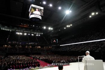 Discours du pape Léon XIV lors de la rencontre « Tisser des réseaux avec le monde de la culture, de l’art, de l’économie et du sport » le 7 juin 2026 © Vatican Media 