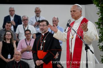 Rencontre avec la communauté diocésaine, 8 juin 2026 © Vatican Media 