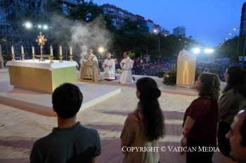 Veillée de prière avec les jeunes, 6 juin 2026 © Vatican Media