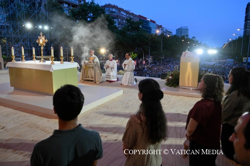 Veillée de prière avec les jeunes, 6 juin 2026 © Vatican Media