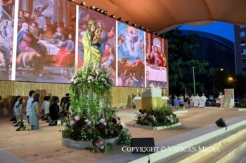 Veillée de prière avec les jeunes, 6 juin 2026 © Vatican Media